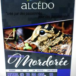 Alcedo performance mordor&eacute;e 20/70 34gr plomb num&eacute;ro 10 bourre r&eacute;versible 10 munitions