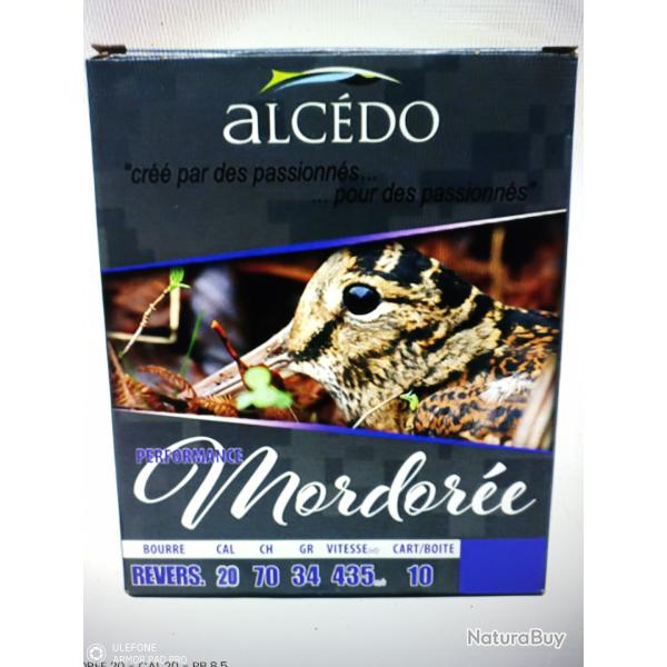 Alcedo performance mordor�e 20/70 34gr plomb num�ro 10 bourre r�versible 10 munitions