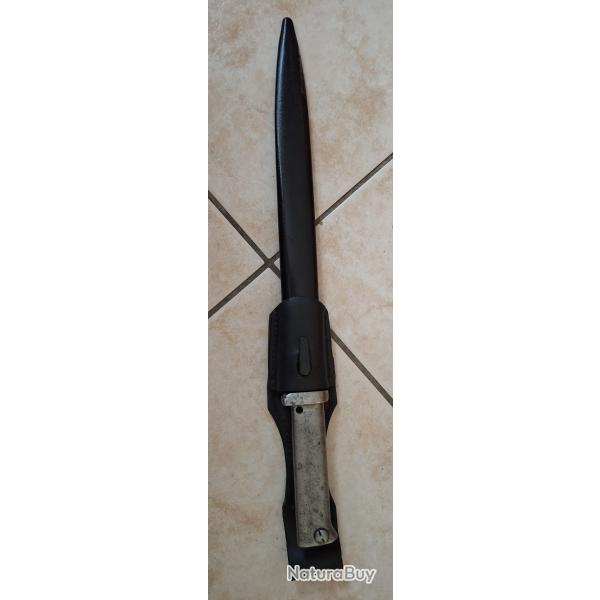Ba�onnette avec fourreau et porte fourreau Mauser