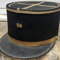 K&eacute;pi Adjudant 24&deg; Regt d'Artillerie vers 1950