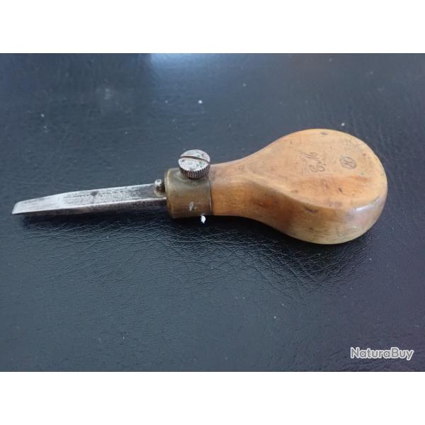 Outil r�glementaire pour entretien fusils suisses, et d�montage. Tournevis pour Rubin / Vetterli