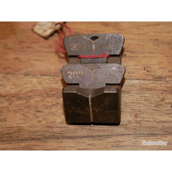 Hausse � feuillets pour carabine de chasse Africaine et Express ancien