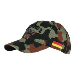 Casquette baseball Leopard 2 | Char allemand brod&eacute; 100% coton