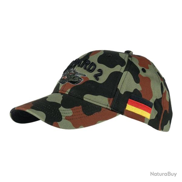 Casquette baseball Leopard 2 | Char allemand brod� 100% coton