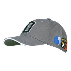 Casquette baseball D-Day Normandie 1944 WWII - TM & Outdoor Noire