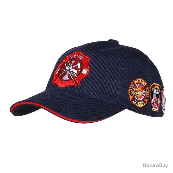 Casquette NYFD Heroes baseball pompiers de New York - 100% coton