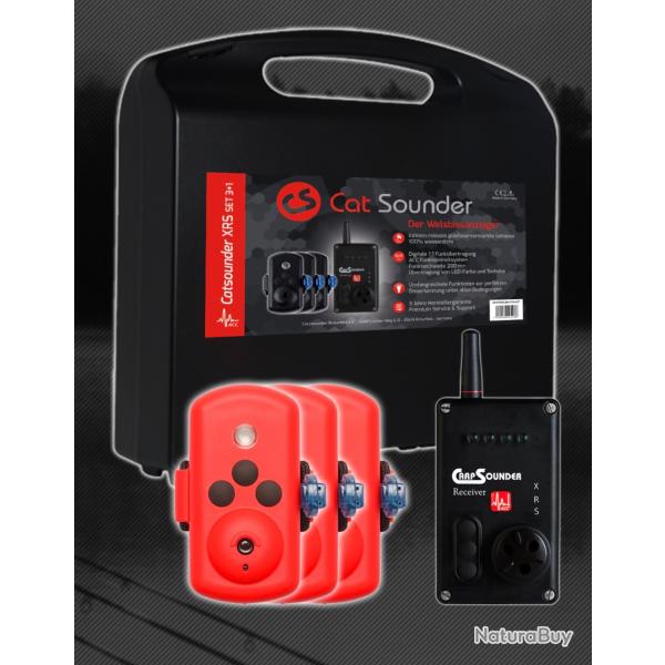 CATSOUNDER XRS SET 3+1 ACC fire-red