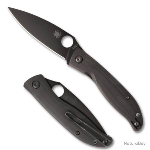 Couteau pliant Spyderco "MANTRA 4" noir