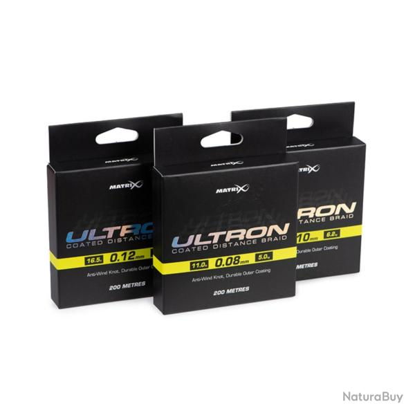 MATRIX ULTRON COATED BRAID 200M MATRIX 0,12mm 200m