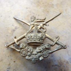 cap badge bataillon entra&icirc;nement infanterie Anglais Britannique  ww1 ww2 premi&egrave;re seconde guerre