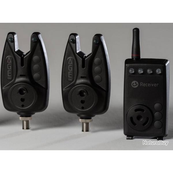 Carp Sounder AGE ONE Funkbissanzeiger 2+1 Set