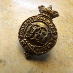cap badge grenadier de la garde Victorienne Anglais Britannique ww1 ww2 premi&egrave;re seconde guerre
