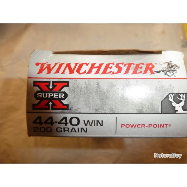 cartouches winchester 44/40 power point