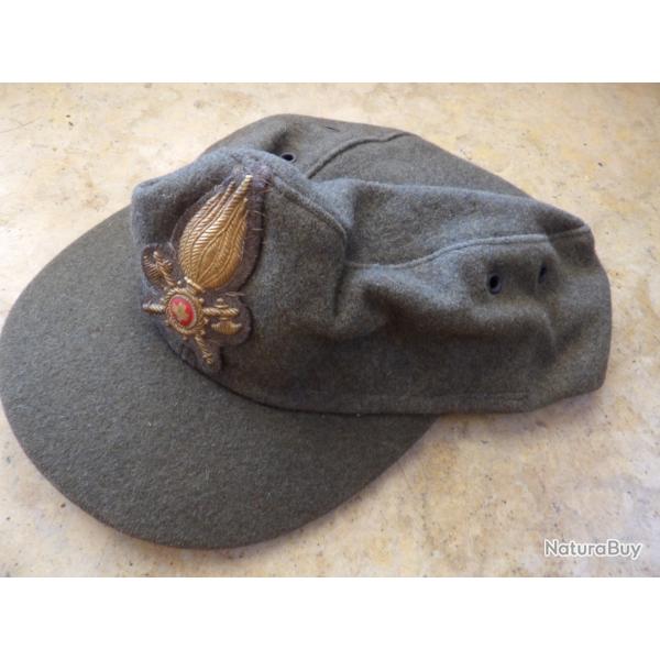 casquette pompier Italien vers 1950 1960 Italie FREGIO DA CAPPELLO VIGILI DEL FUOCO