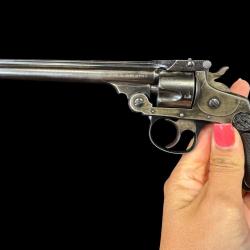 MAGNIFIQUE SMITH & WESSON calibre 32sw short num&eacute;ro de s&eacute;rie 302148