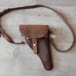 1941. Holster avec bretelle pour revolver 1882 ou 82/29 suisse