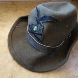 casquette artillerie chapeau troupes alpines chasseur alpin Alpini Italien post ww2 Italie