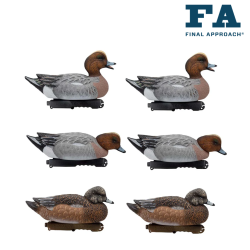 Formes de canard siffleur x6  (PRECOMMANDE) - FINAL APPROACH