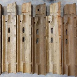 R&eacute;plique de Garde main gauche bois brut FN FAL L1A1 British (imp&eacute;rial) n&deg; 91
