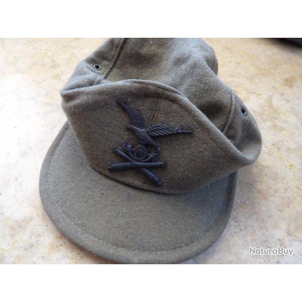 casquette cadre troupes alpines artillerie montagne chasseur alpin Alpini Italien apr�s 1945 Italie