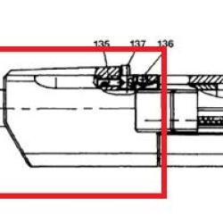 Contrepoids de canon pour pistolet H&auml;mmerli SP20 calibre 22Lr Pi&egrave;ces 134/136/137/224 Occasion