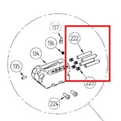 Tige de contrepoids de canon pour pistolet H&auml;mmerli SP20 RRS calibre 22Lr Pi&egrave;ce 222 Occasion