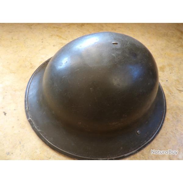 Casque type Anglais post seconde guerre ww2  ABL Belge sans jugulaire.