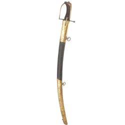 RARE SABRE TROUPE DES HUSSARDS MOD&Egrave;LE R&Eacute;GLEMENTAIRE DE 1767 DUC CHOISEUL - FRANCE LOUIS XV Collectio