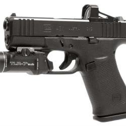 Pack Pistolet Glock 43 X Mos avec Point Rouge Shield Sight RMSc et Streamlight TLR-7 - Cal. 9x19
