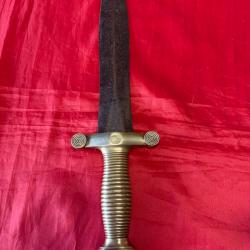 Glaive d'infanterie mod&egrave;le 1831 de Marine - Une pi&egrave;ce charg&eacute;e d'histoire maritime