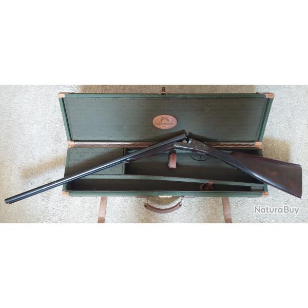 Superbe Juxtapos� Defourny � platines calibre 16/70