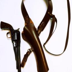 VALENTIN GANCH HOLSTER sur l'&eacute;paule WESTERN DE 7.8 A 8.5 POUCES modifi&eacute;