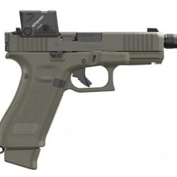 Pack Pistolet Glock 45 Mos avec Point Rouge Aimpoint COA - Cal. 9x19 - Hunter Edition