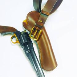 FORFAIT VALENTIN GANCH CEINTURE + HOLSTER REPLIQUE RETRO 8 POUCES SLIM