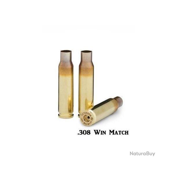 Douilles PETERSON calibre 308 WIN LRP boite de 50