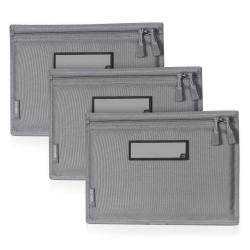 Housse SAVIOR pour arme de poing GRIS - Lot de 3 