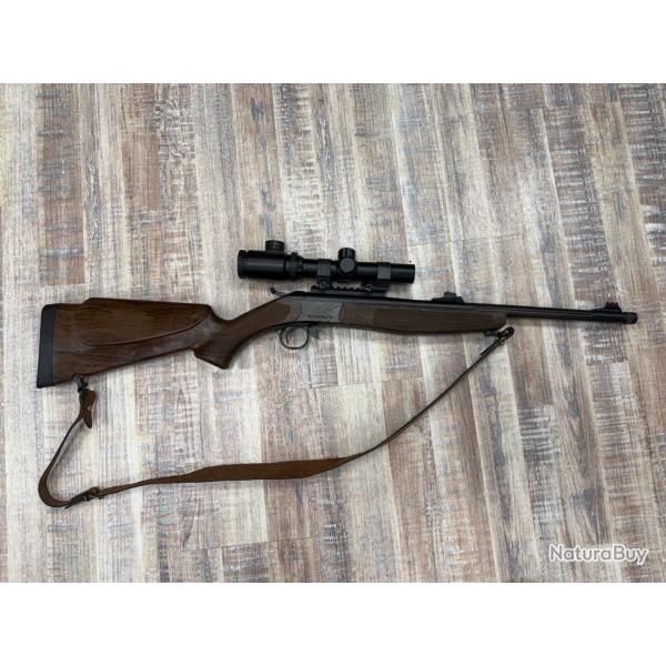 CARABINE BERGARA  SCOUT CAL 243 WIN +LUNETTE BATTUE 1.25X4/24 LYNX OCCASION