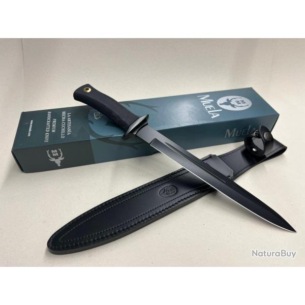 Dague MUELA Escorp "black blade"
