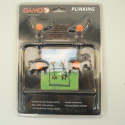 cible acier pivotant pour carabine a plombs gamo neuf promo !!!!!!!