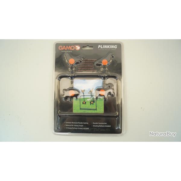 cible acier pivotant pour carabine a plombs gamo neuf promo !!!!!!!