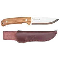 BROWNING - Couteau &agrave; lame fixe KORVAR FIXED 11CM