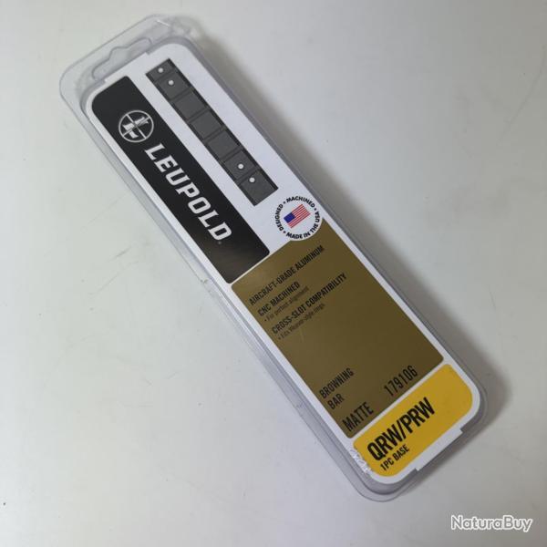 Rail Weaver Leupold Browning Bar Argo