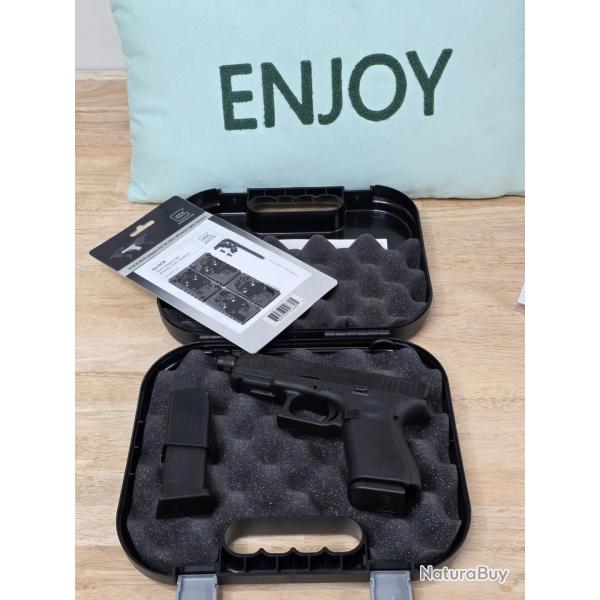 *Glock Comme 9 ! Occasion Pistolet Glock 19 Gen5 Mos Filet� - 9mm - BP228-1