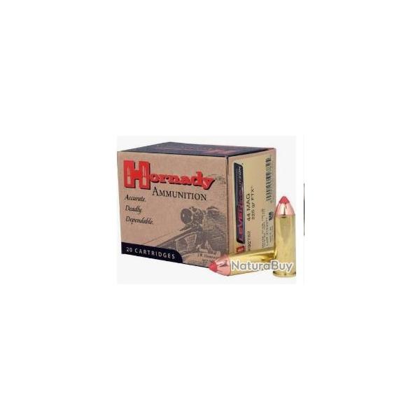 Balles Hornady 44 Mag 225 gr FTX