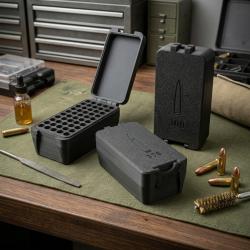 Bo&icirc;te de stockage de munitions .308 Win / 7.62x51 OTAN - 50 cartouches