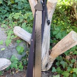 Grande Machette Military Guide de Brousse Lame Acier Inox Manche Abs Etui Nylon Treck Amazonie