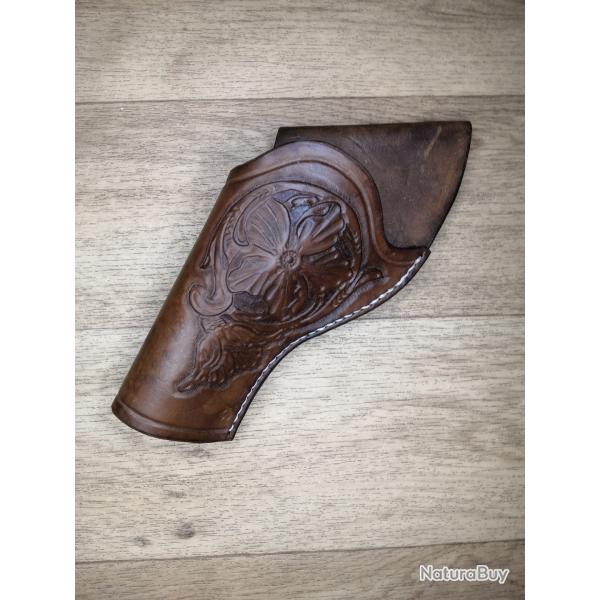holster crossdraw GAUCHER saa 1873 /remington 1858 3,5"