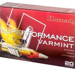 Cartouches Hornady cal 243 win v-max 75 gr