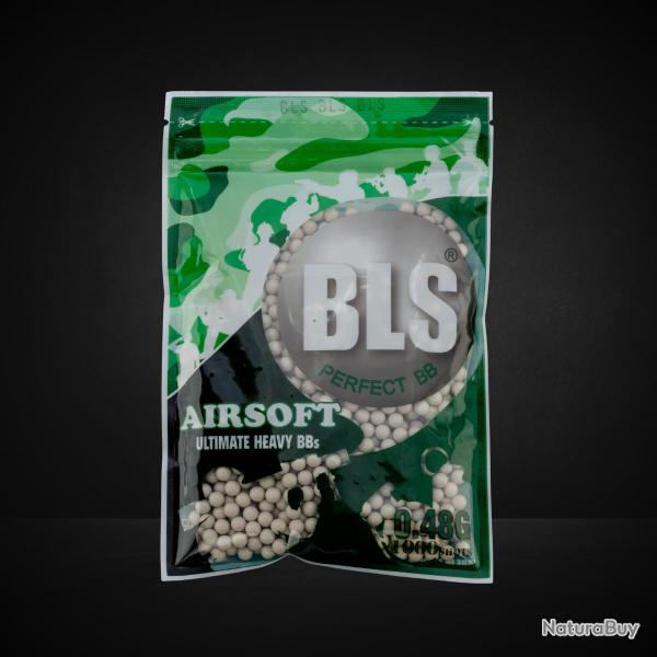 BLS Billes Pr�cision 0,48 g Blanc x1000