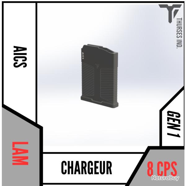 chargeur aics long action magnum 8 coups Thurses Industries